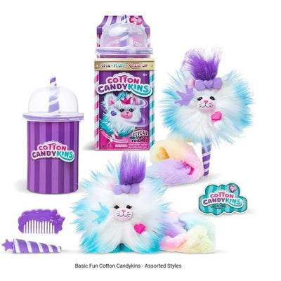 Basic Fun Cotton Candykins - Assorted Styles