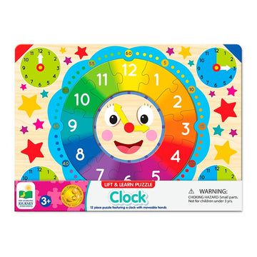 The Learning Journey Lift And Learn Clock Puzzles