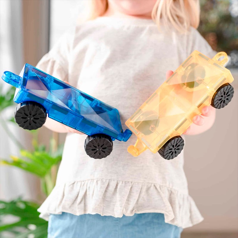 Connetix - Tiles 2 Piece Rainbow Car Pack