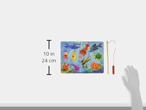 Melissa & Doug Magnetic Wooden Fishing Game