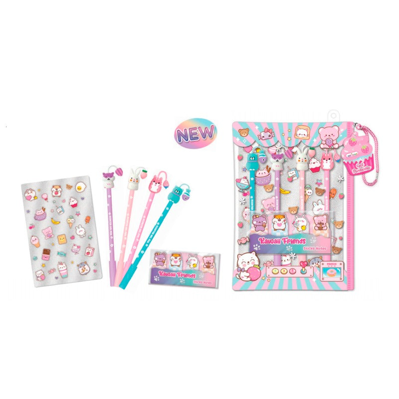 Hot Focus Critter Gel Pen Set