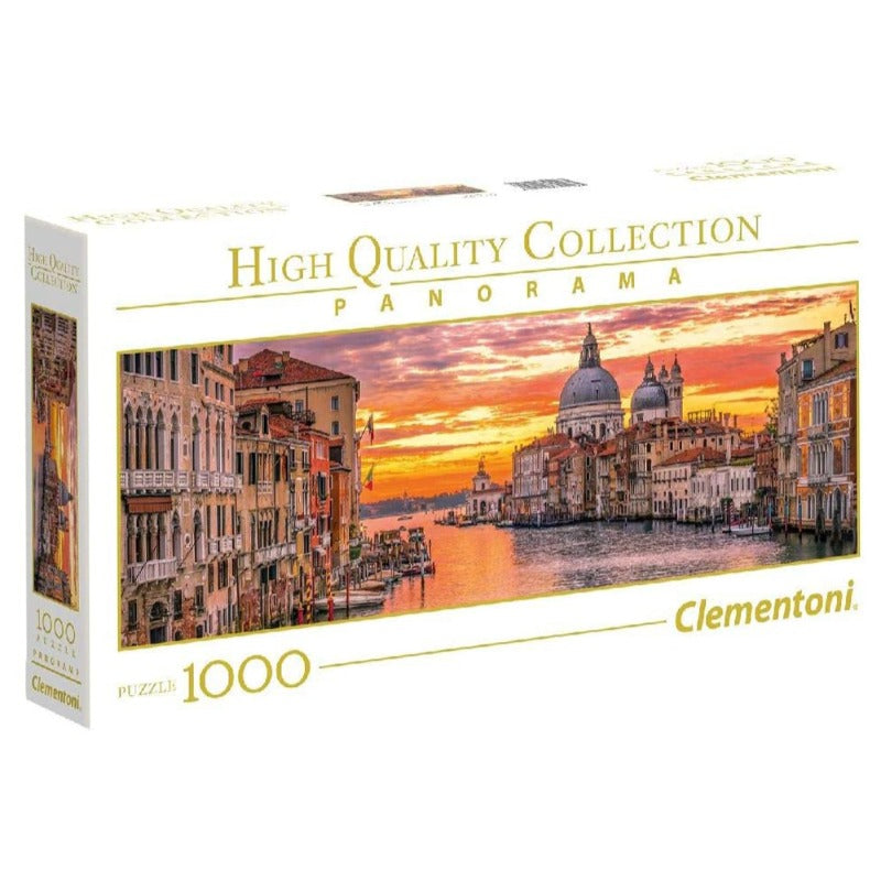 Clementoni Puzzle Panorama The Grand Canal Venice 1000 Pcs