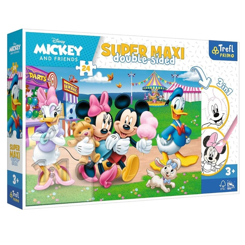 Trefl Micky Mouse And Friends 3 in 1