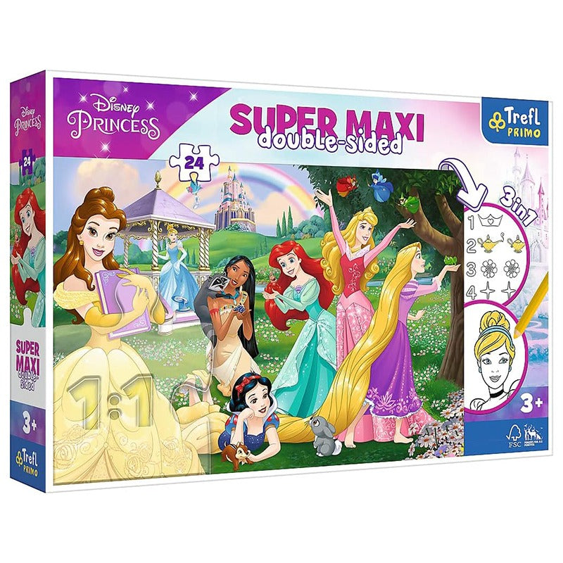 Trefl Disney Happy Princess Super Maxi Puzzle