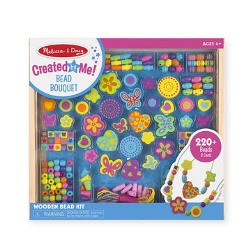 Melissa and Doug Bead Bouquet Deluxe Wooden Bead Set