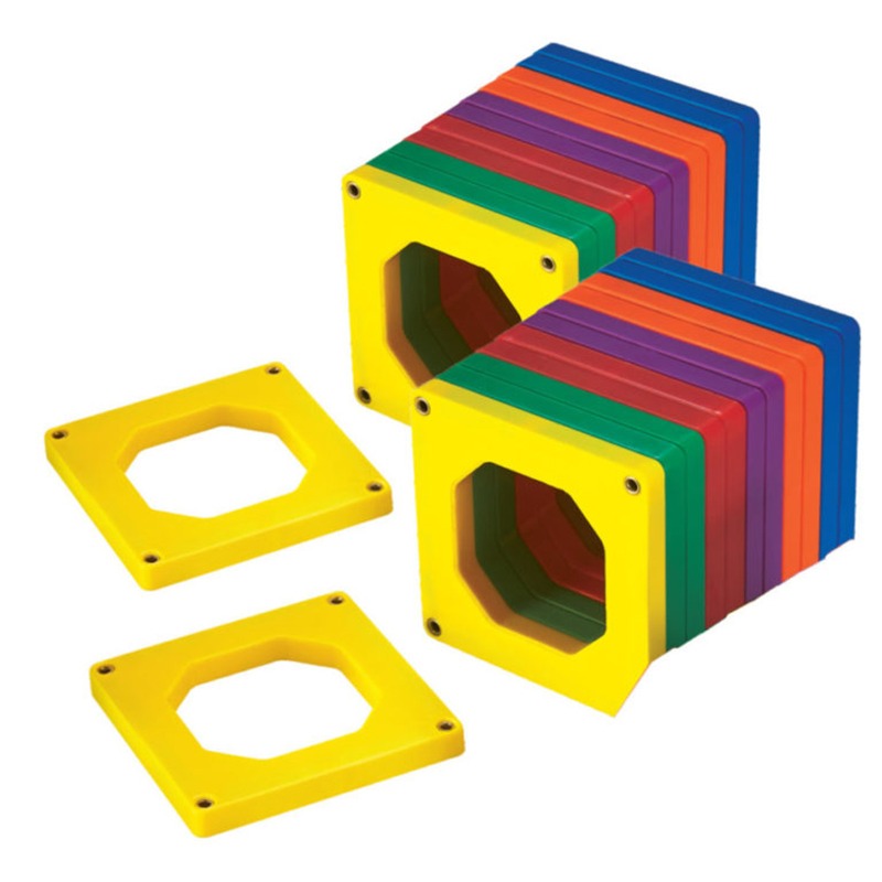 Magnetic Square Shaped Tiles 24 Pieces