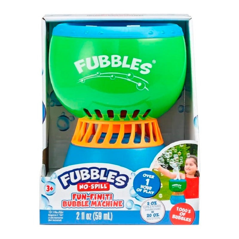 Fubbles No-Spill Fun-Finiti Bubble Machine