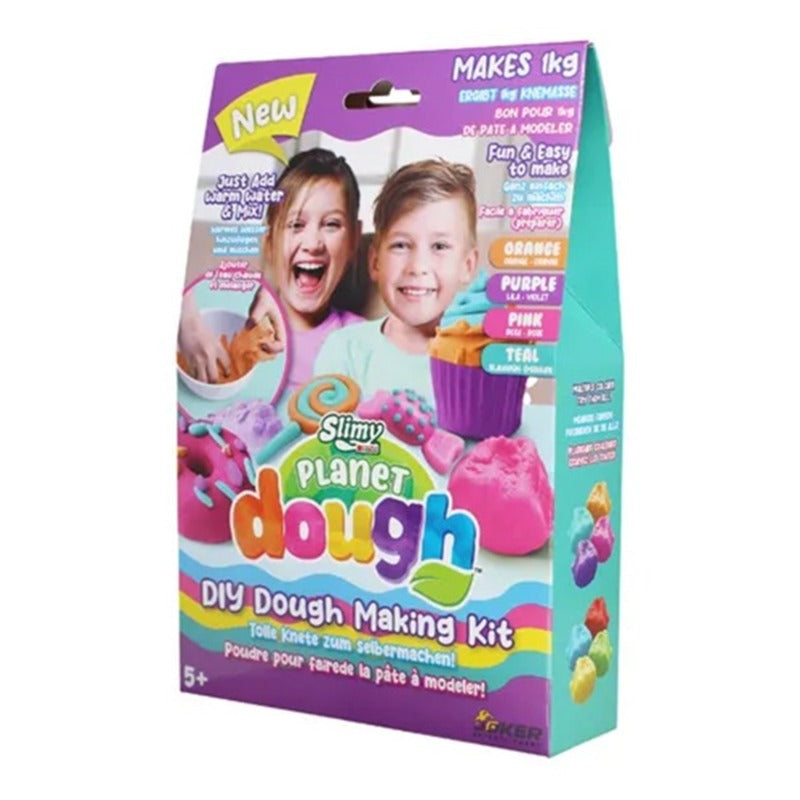 Slimy - Planet Dough DIY Dough Making Kit With Tools - 1kg