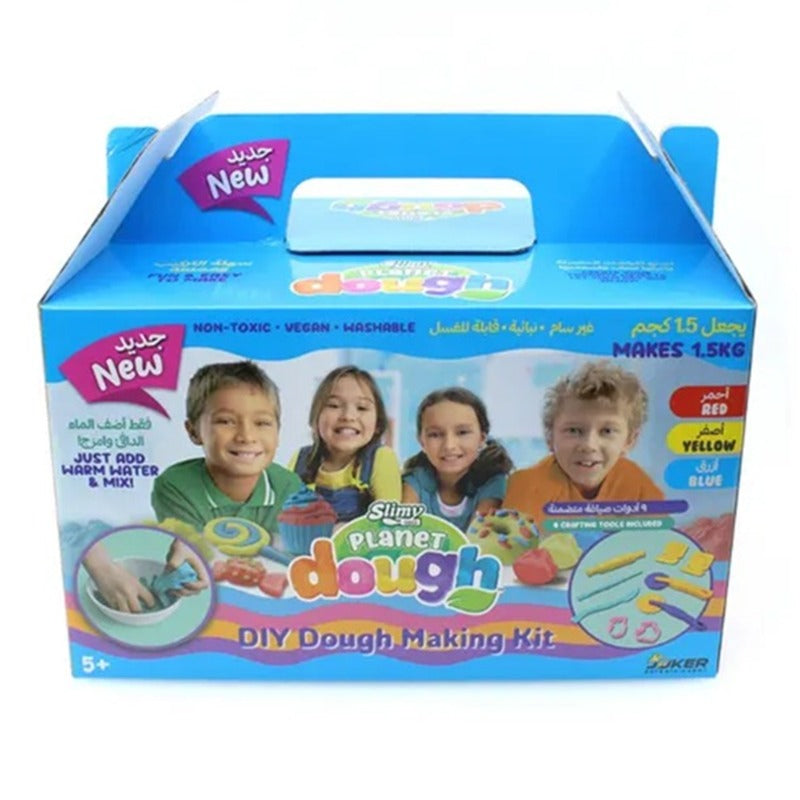 Slimy - Planet Dough DIY Deluxe Set With 9 Crafting Tools