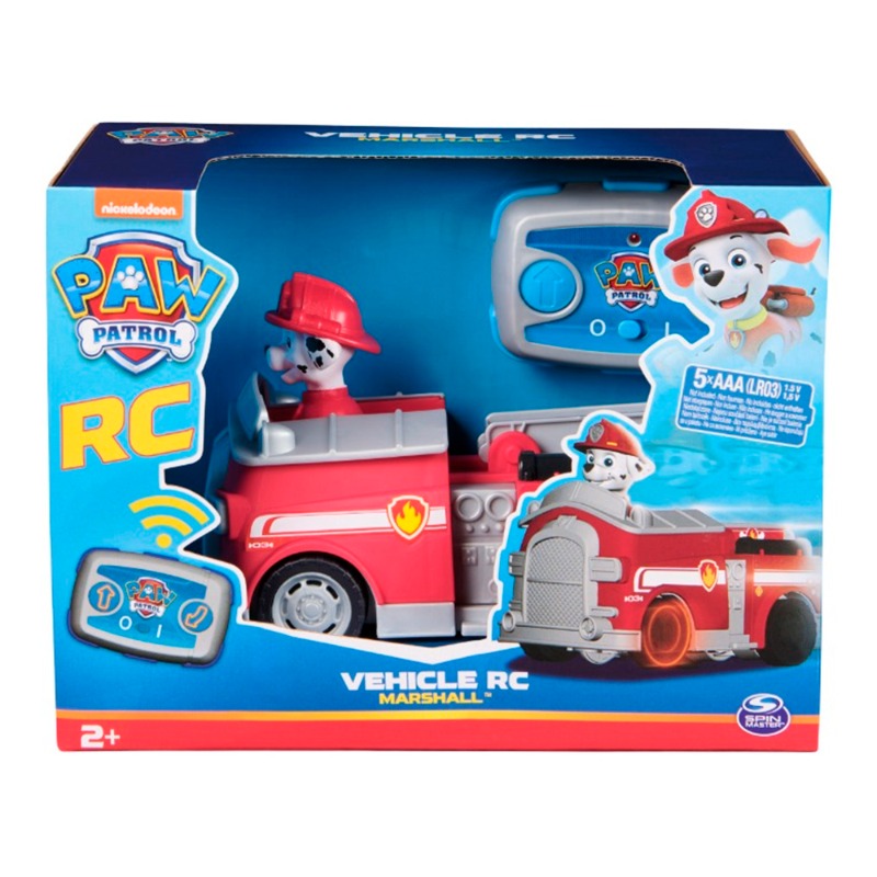 Paw Patrol Remote Control 1:24 Marshal/Chase Car Assorted