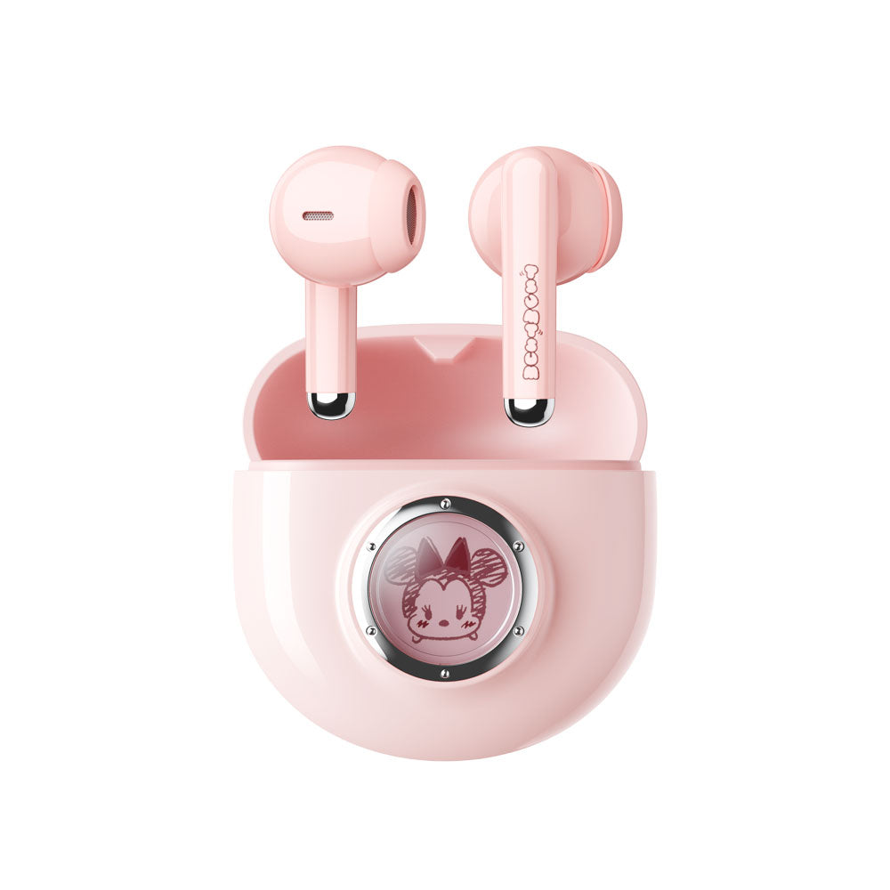 Disney Bluetooth Wireless Headphones Minnie Pink