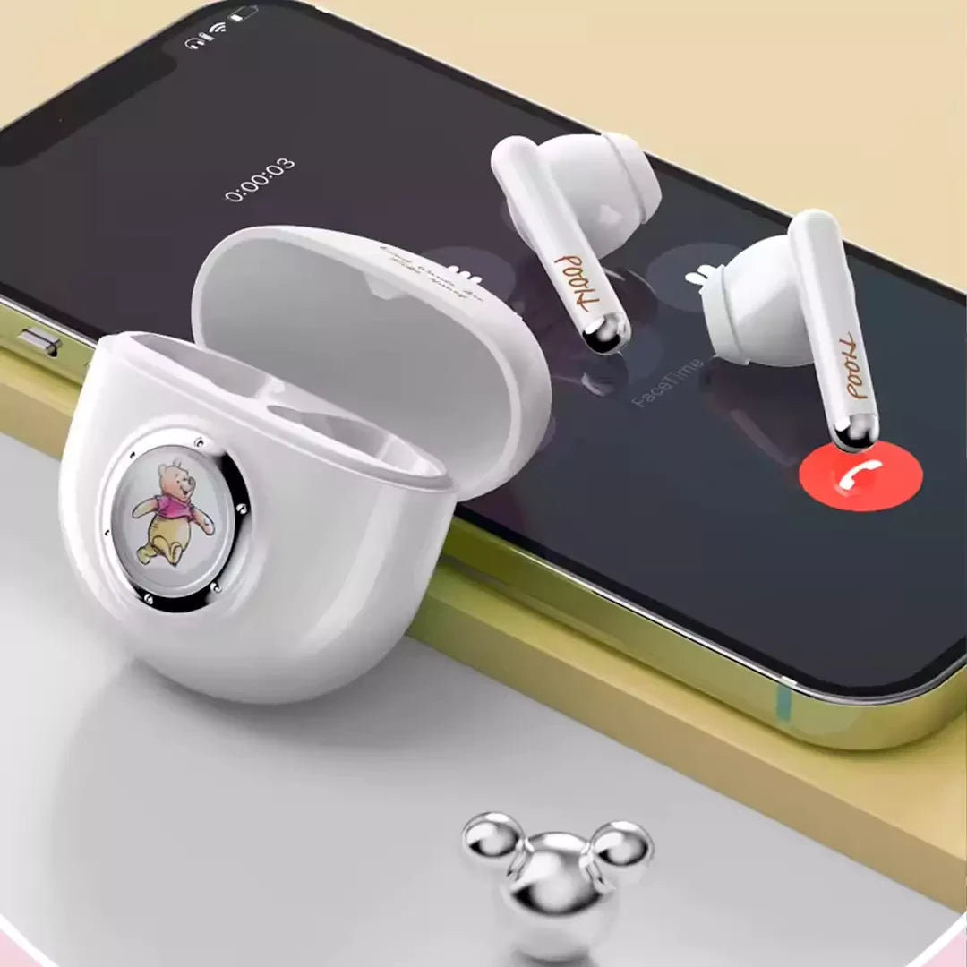 Disney Bluetooth wireless headphones Winnie White