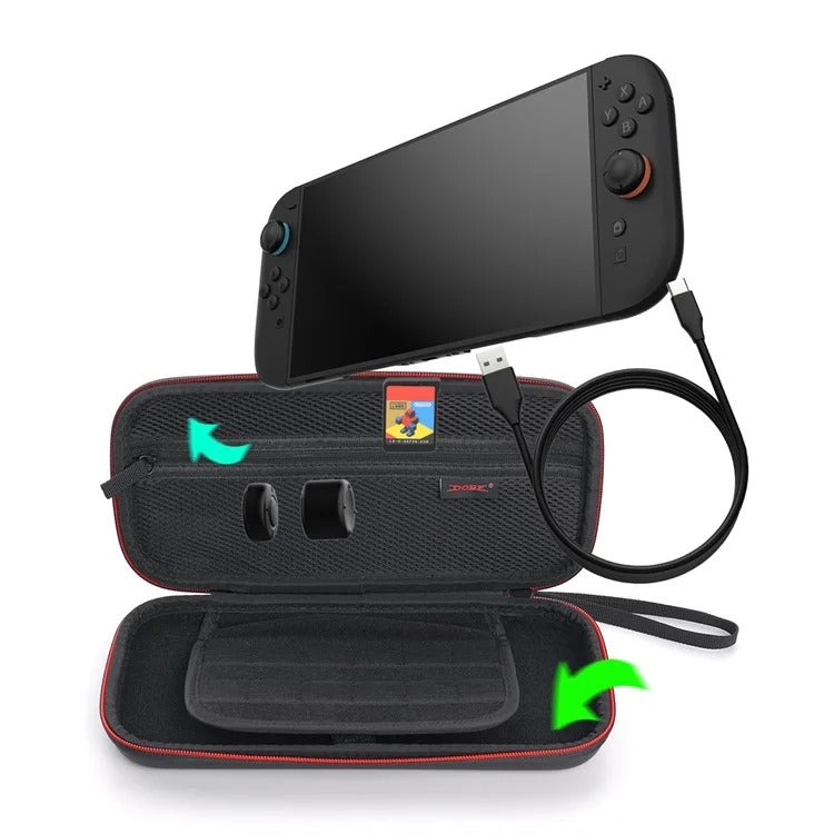 Dobe TNS-3173 Organizer Storage Case For Nintendo Switch 2 - Black
