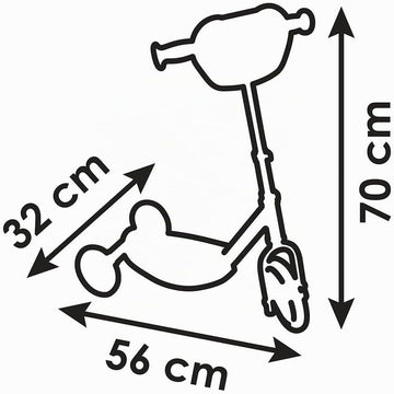Smoby Gabby's Dollhouse 3W Scooter