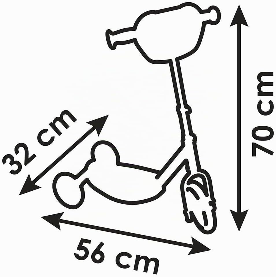 Smoby Gabby's Dollhouse 3W Scooter
