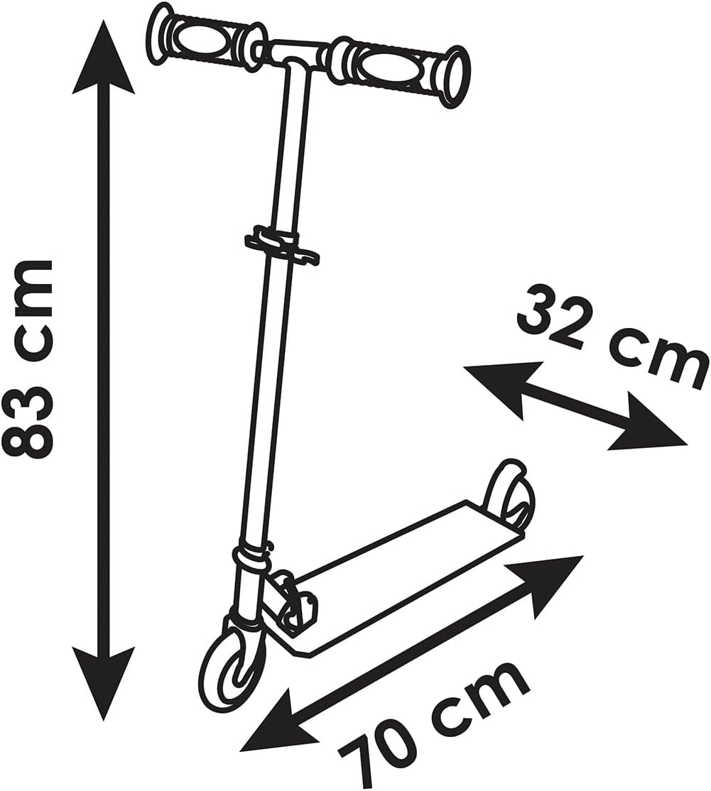 Smoby Super Mario 2W Foldable Scooter