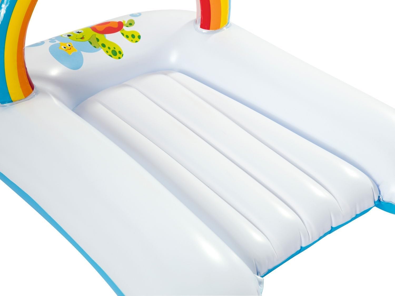 Bestway Up In & Over Inflatable Changing Table - 81 x 63 x 46 cm with Mobile Arch