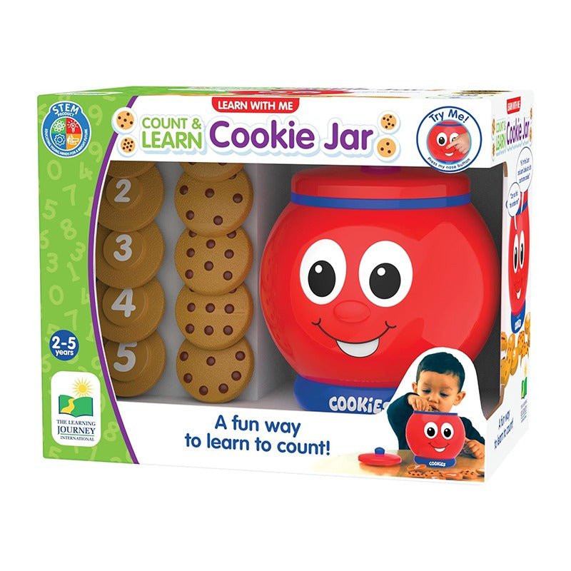 صندوق الحلوى التعليمي "رحلة التعلم" لتعليم العد والتعرف على الأرقام