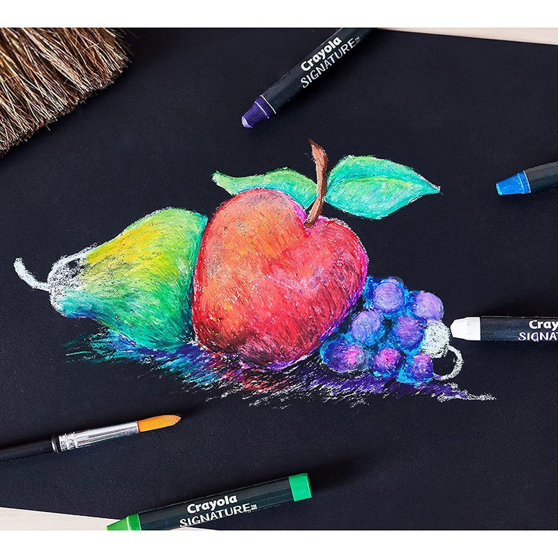 Crayola Signature Premium Watercolor Crayon Sticks & Paintbrush 12 Count