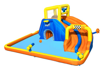 18'1" X 16'6" X 8'8"/5.51M X 5.02M X 2.65M SUPER SPEEDWAY MEGA WATER PARK