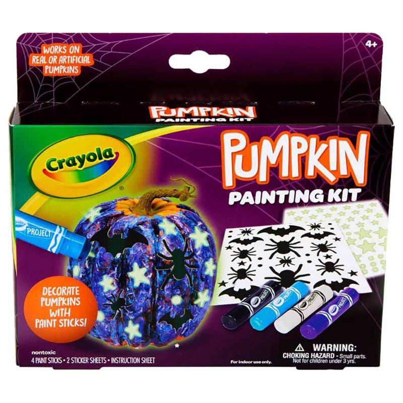 Crayola Galaxy Paint Stick Pumpkin Decorating Kit
