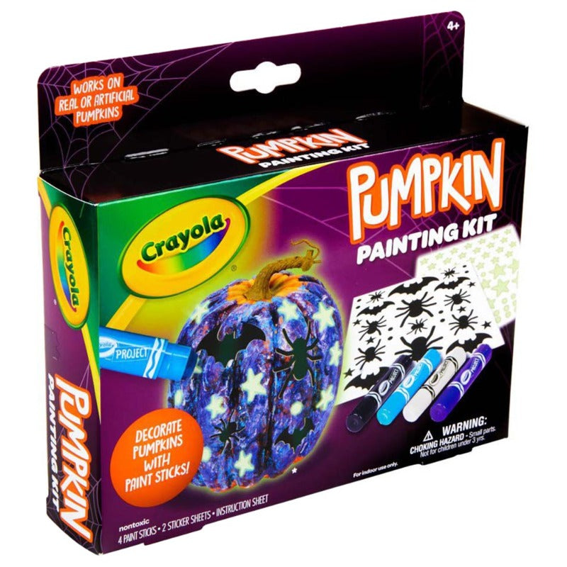 Crayola Galaxy Paint Stick Pumpkin Decorating Kit