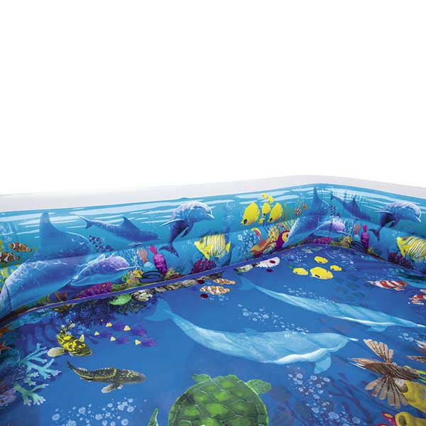 Bestway®  8'7" x 69" x 20"/2.62m x 1.75m x 51cm 3D Undersea Adventure Pool