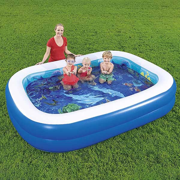 Bestway®  8'7" x 69" x 20"/2.62m x 1.75m x 51cm 3D Undersea Adventure Pool