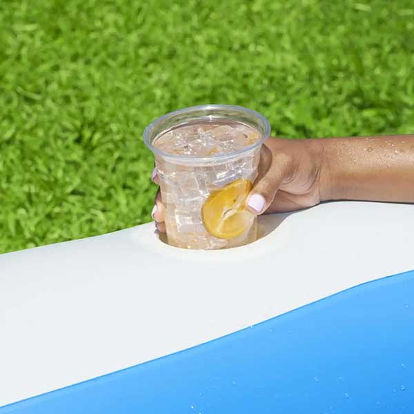 Bestway®  8'10" x 6'6" x 20"/2.70m x 1.98m x 51cm Splashview Family Pool