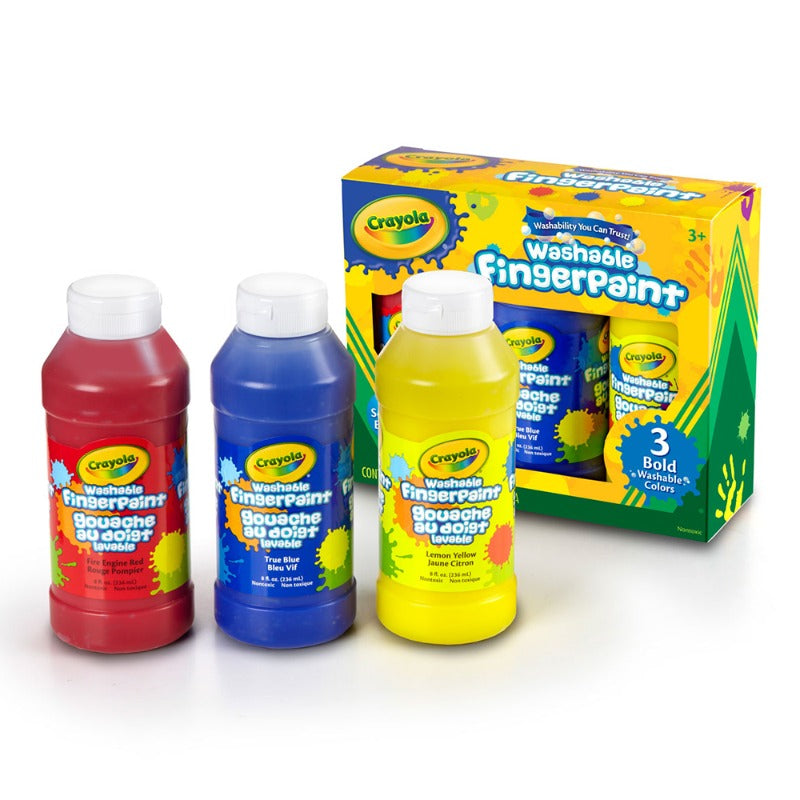 Crayola Washable Finger Paint Bold Colors