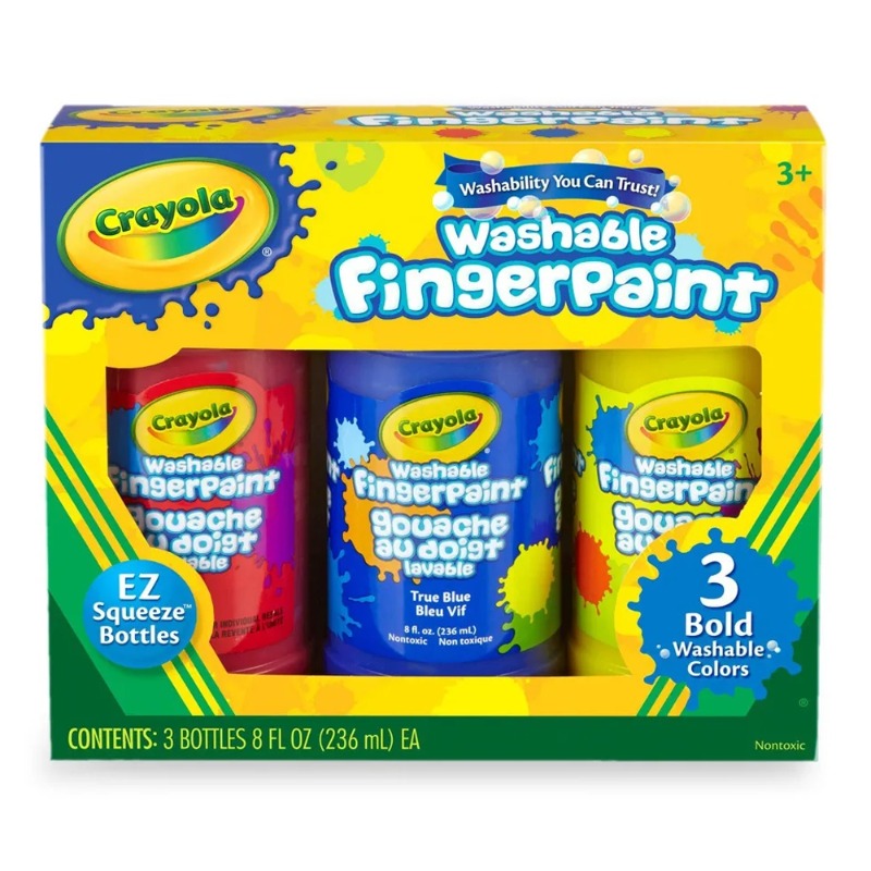 Crayola Washable Finger Paint Bold Colors