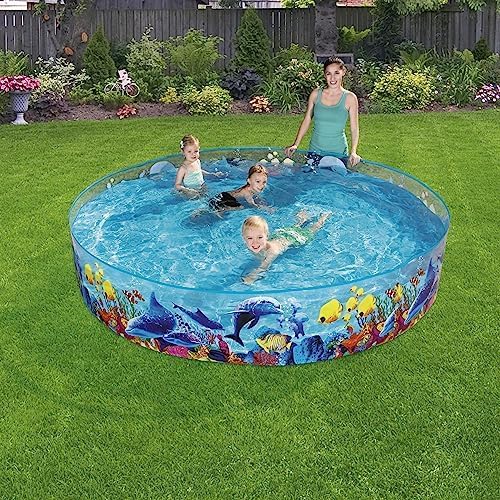 Bestway®  Φ8' x H18"/Φ2.44m x H46cm Fill 'N Fun Odyssey Pool