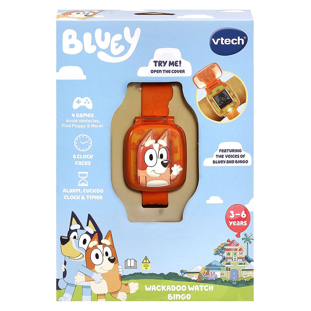 VTech Bluey Wackadoo Watch Bingo