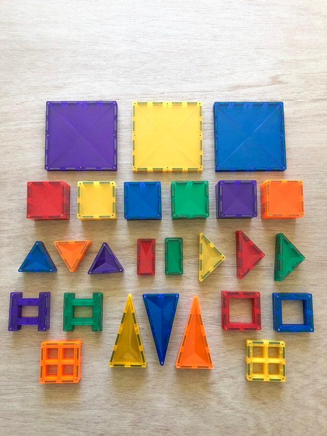 Connetix - Magnetic Tiles Building Set - 100 Pcs