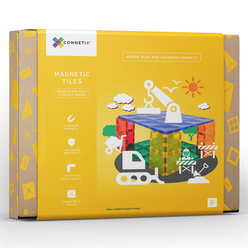 Connetix - Magnetic Tiles 2 Piece Base Plate Pack