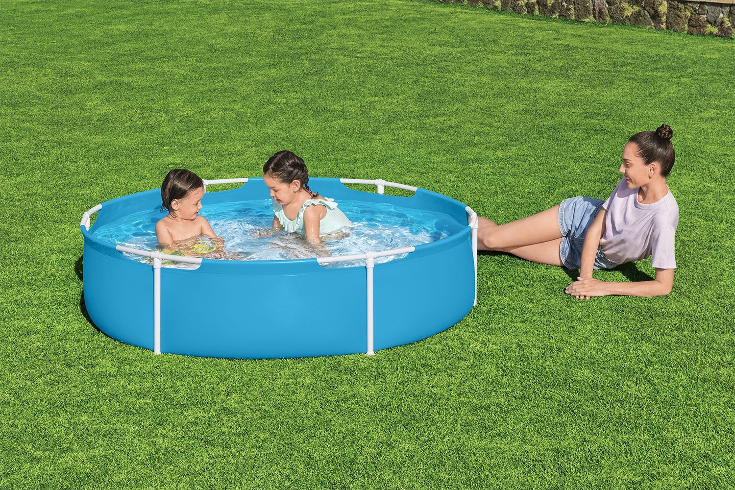 Bestway®  5' x 15"/1.52m x 38cm My First Frame Pool