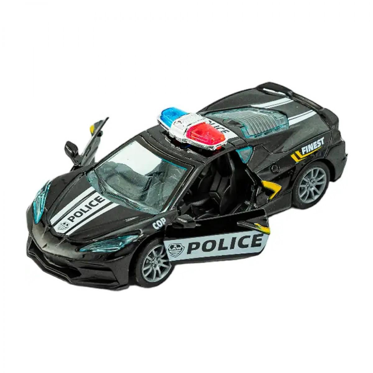 Deluxe Police Car Model - 12 Pcs