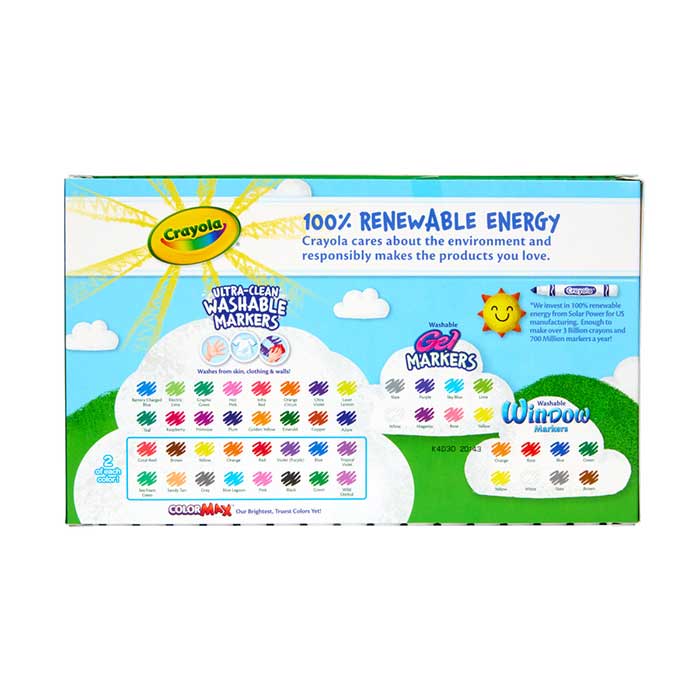Crayola Washable Markers Variety Pack - 64 Pieces