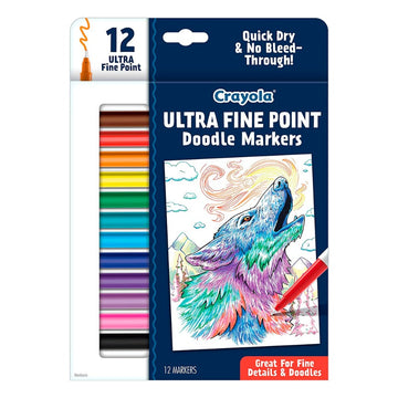 Crayola Fine Art Markers - 12 Colors
