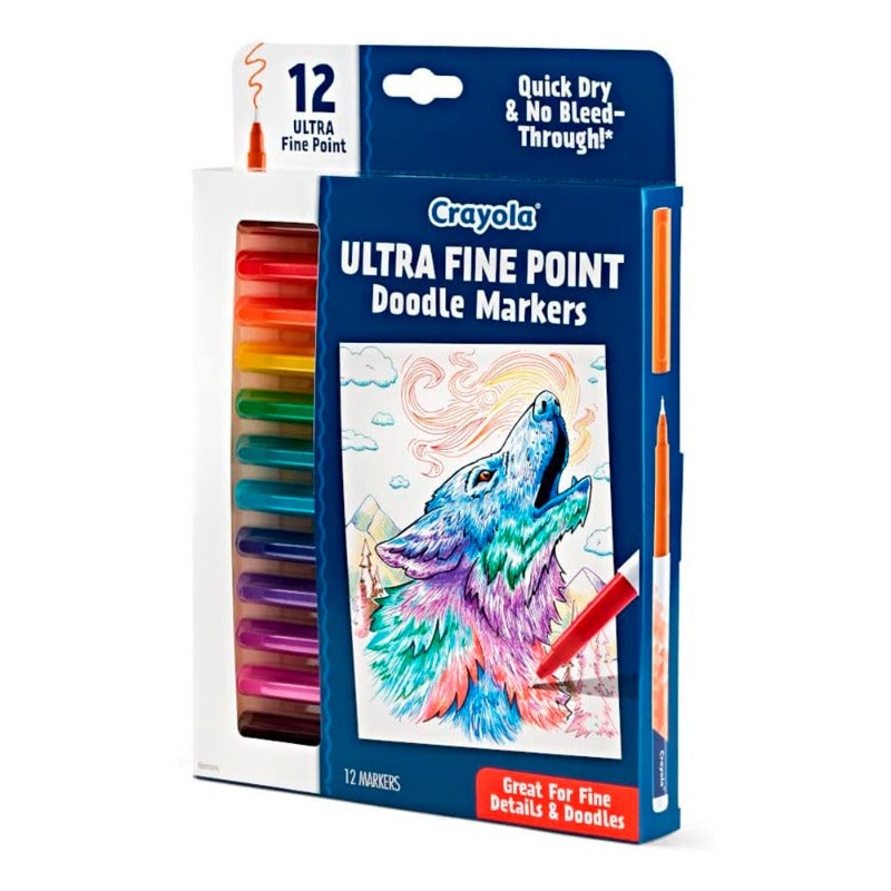 Crayola Fine Art Markers - 12 Colors