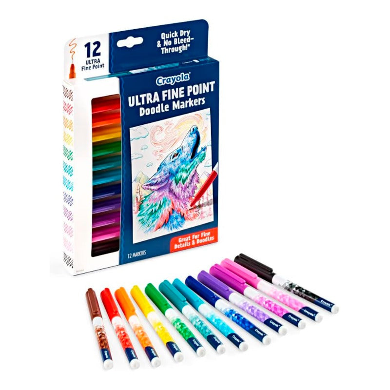 Crayola Fine Art Markers - 12 Colors