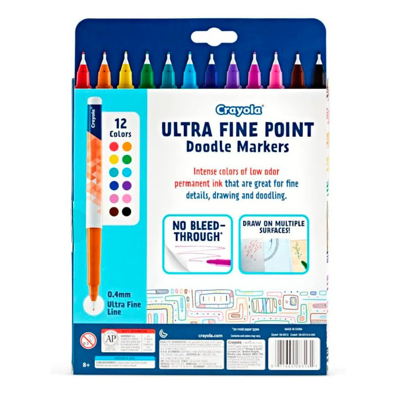 Crayola Fine Art Markers - 12 Colors