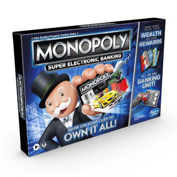 Hasbro Monopoly Super Electronic Banking Board Game