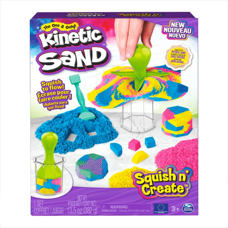 Kinetic Sand Squish and Create