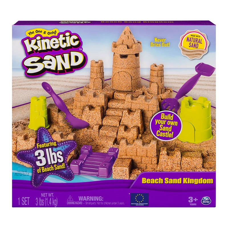Kinetic Sand Beach Sand Kingdom Playset