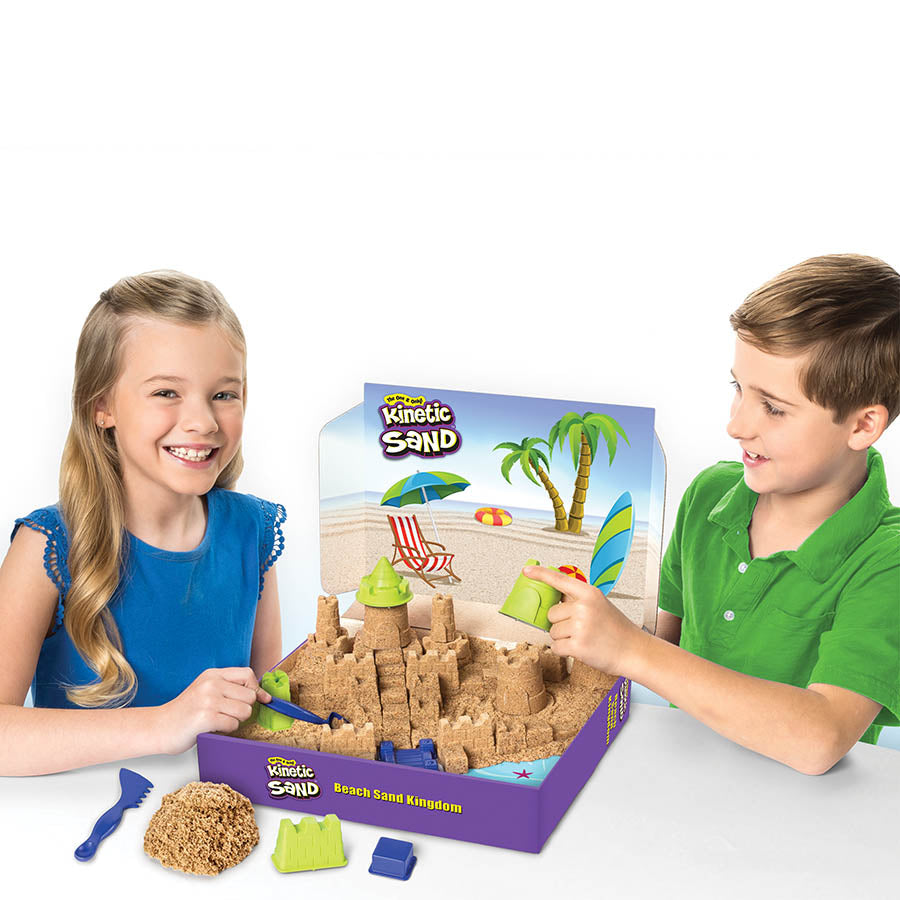 Kinetic Sand Beach Sand Kingdom Playset