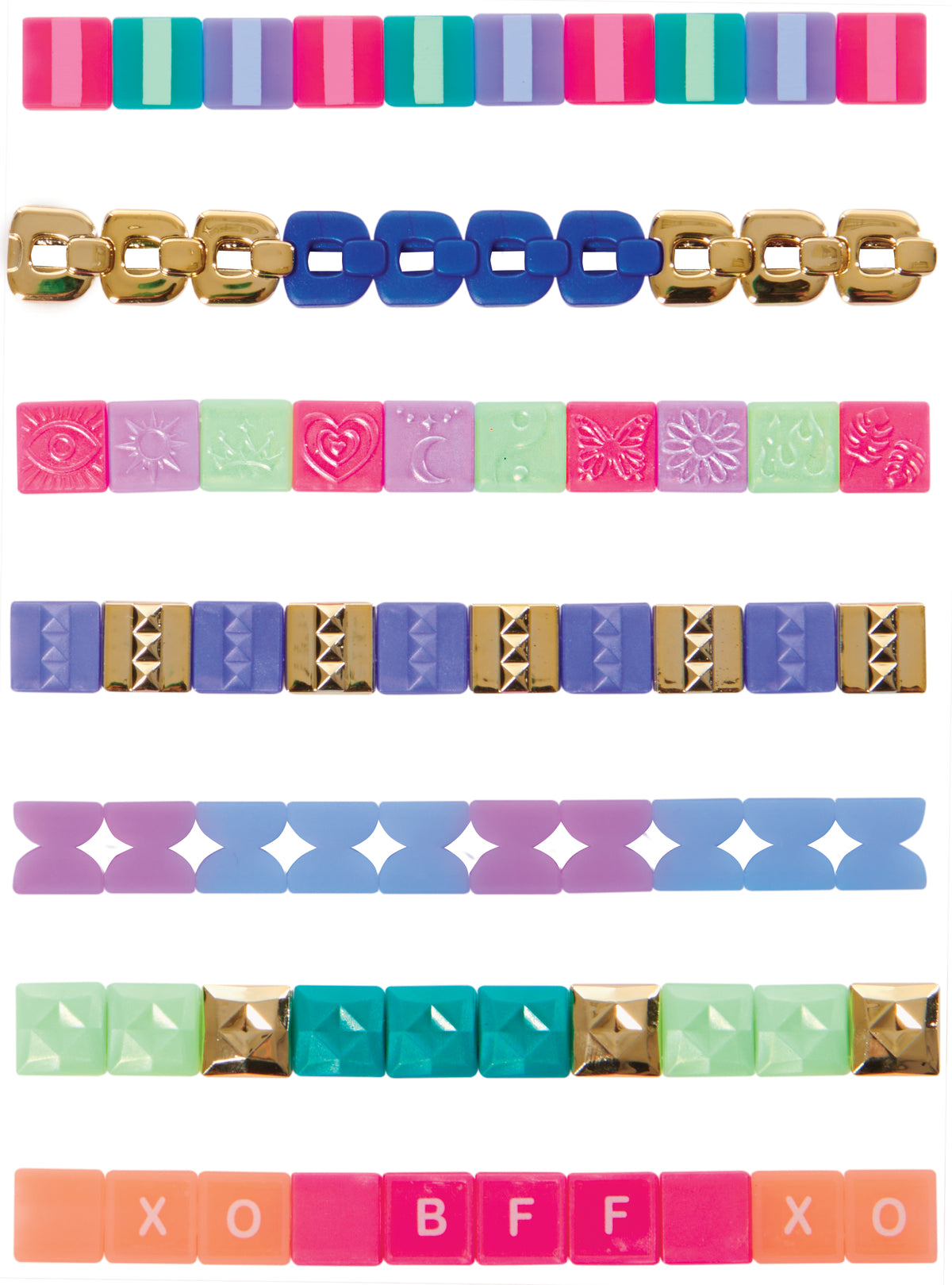 Cool Maker, PopStyle Bracelet Making Kit with 170 Beads, Make & Remake 10