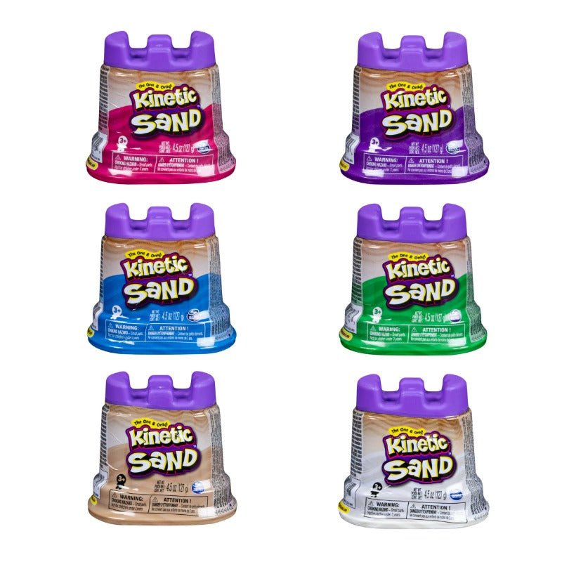 Kinetic Sand Castle Container Assorted