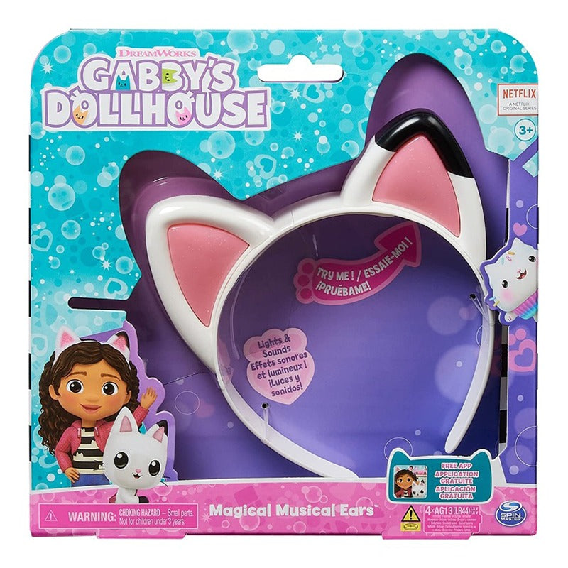 Gabbys Doll House Magical Musical Cat Ears with Lights