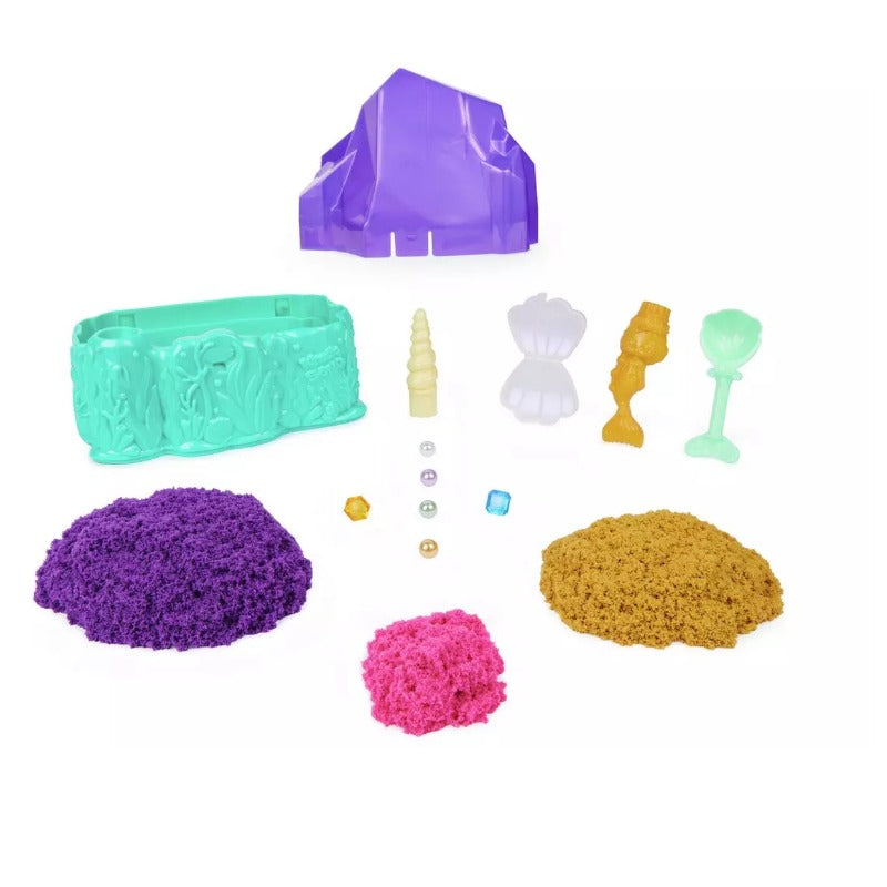 Kinetic Sand Mermaid Crystal Playset